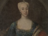 GG 1189  GG 1189, Deutsch um 1700, Äbtissin Therese Natalie von Gandersheim, Leinwand, 77,5 X 60,5 cm : Portrait